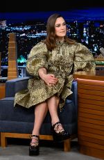 KEIRA KNIGHTLEY at Tonight Show Starring Jimmy Fallon 03/15/2023