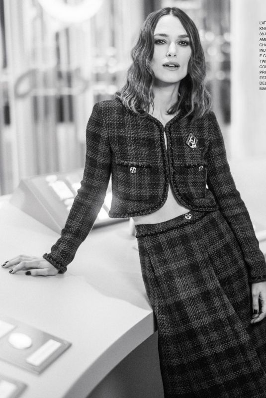 KEIRA KNIGHTLEY in Grazia Magazine, Italy March 2023