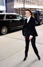KEIRA KNIGHTLEY Leaves CBS Studio in New York 03/15/2023