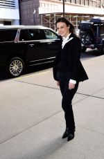 KEIRA KNIGHTLEY Leaves CBS Studio in New York 03/15/2023