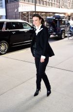 KEIRA KNIGHTLEY Leaves CBS Studio in New York 03/15/2023