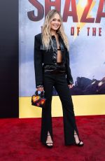 KELLI BERGLUND at Shazam! Fury of the Gods Premiere in Los Angeles 03/14/2023