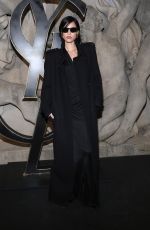 KELSEY ASBILLE at Yves Saint Laurent Fashion Show at Paris Fashion Week 02/28/2023