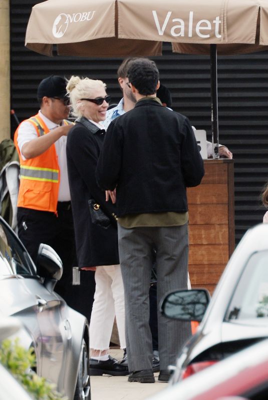 KESHA and Riccardo Maddalosso Leaves Nobu in Malibu 03/13/2023