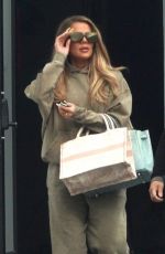 KHLOE KARDASHIAN Leaves a Studio in Calabasas 03/22/2023