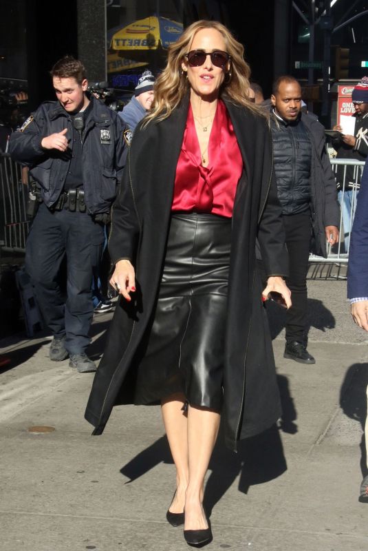 KIM RAVER Arrives at Good Morning America in New York 03/23/2023