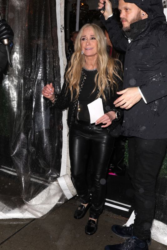 KIM RICHARDS Arrives on the Set of RHOBH in West Hollywood 03/29/2023