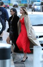 KIMBERLEY WALSH Arrives at BBC Comic Relief in Manchester 03/17/2023