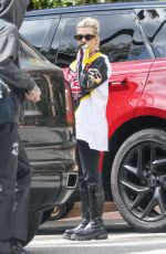KOURTNEY KARDASHIAN and Travis Barker Arrives at Beverly Hills Hotel 03/29/2023