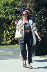 KRISTEN DOUTE Arrives at Ariana Madix House in Los Angeles 03/07/2023