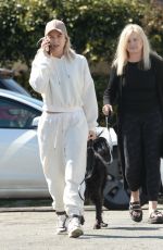 LALA KENT Out with Her Dog in Los Angeles 03/07/2023