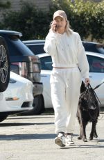 LALA KENT Out with Her Dog in Los Angeles 03/07/2023