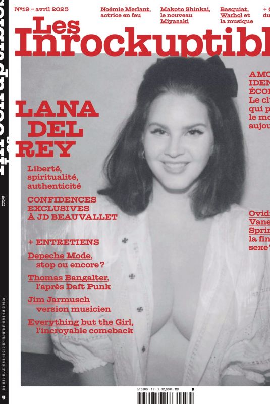 LANA DEL REY in Les Inrockuptibles Magazine, April 2023