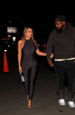 LARSA PIPPEN and Marcus Jordan Arrives at Catch Steak in West Hollywood 03/18/2023