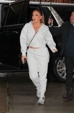 LARSA PIPPEN and Marcus Jordan Leaves Tamron Hall Show in New York 02/28/2023