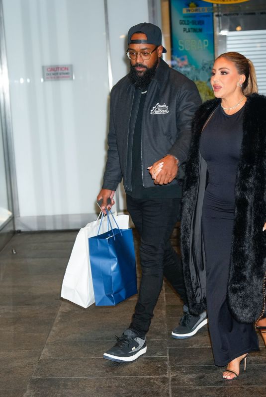 LARSA PIPPEN and Marcus Jordan Out Shopping in New York’s Diamond District 02/28/2023