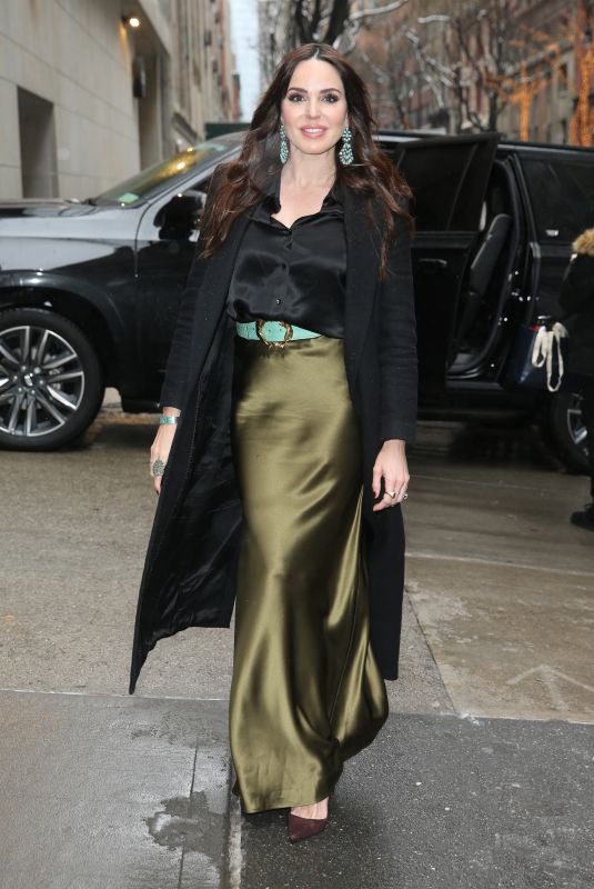 LARSA PIPPEN Arrives at Tamron Hall in New York 02/28/2023