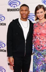 LAUREN COHAN at The Walking Dead: Dead City Photocall at 2023 Wondercon 03/25/2023