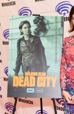 LAUREN COHAN at The Walking Dead: Dead City Photocall at 2023 Wondercon 03/25/2023