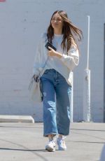 LAUREN PARSEKIAN Heading to a Nail Salon in Los Feliz 03/28/2023