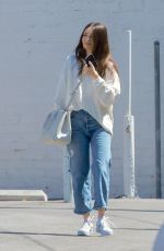 LAUREN PARSEKIAN Heading to a Nail Salon in Los Feliz 03/28/2023
