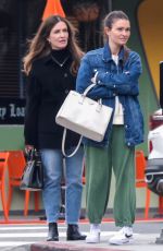 LAUREN PARSEKIAN Out with Her Mom Debra Kelly in Los Feliz 03/26/2023