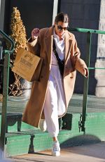 LEA MICHELE Out and About in Manhattan 03/18/2023