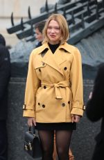 LEA SEYDOUX at Louis Vuitton Womenswear Fall/winter 2023-2024 Show at Paris Fashion Week 03/06/2023