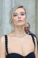 LEAH MCNAMARA Arrives at Elie Saab Womenswear Fall/Winter 2023-2024 Show at Paris Fashion Week 03/04/2023