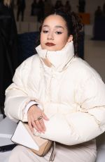 LENA MAHFOUF at Loewe Fashion Show at PFW in Paris 03/03/2023