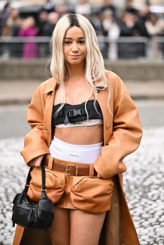 LENA MAHFOUF at Miu Miu Womenswear Fall/winter 2023-2024 Show at Paris Fashion Week 03/07/2023