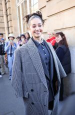 LENA MAHFOUF at Nina Ricci Womenswear Fall/winter 2023-2024 Show at Paris Fashion Week 03/03/2023