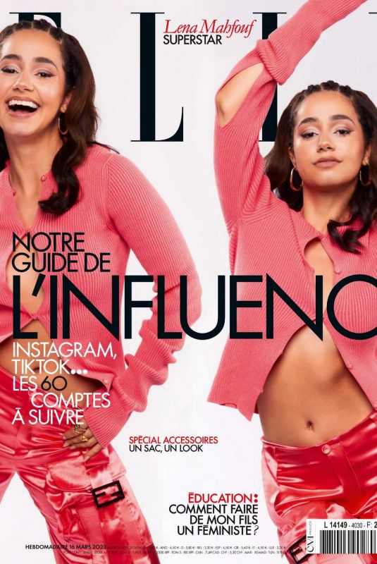 LENA MAHFOUF in Elle Magazine, France March 2023