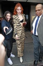 LIANA LIBERATO Heading to Scream VI Photocall in New York 03/06/2023
