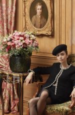 LILY COLLINS for Hharper