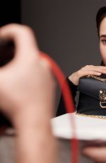 LILY COLLINS for Panthere Draphique de Cartier 2023