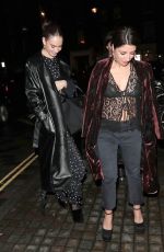 LILY JAMES Night Out in London 03/28/2023