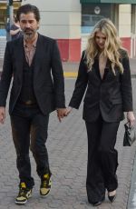 LILY RABE Arrives at Air Premiere in Westwood 03/27/2023