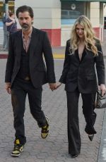 LILY RABE Arrives at Air Premiere in Westwood 03/27/2023