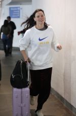 LILY SULLIVAN Arrives at LAX Airport in Los Angeles 03/23/2023