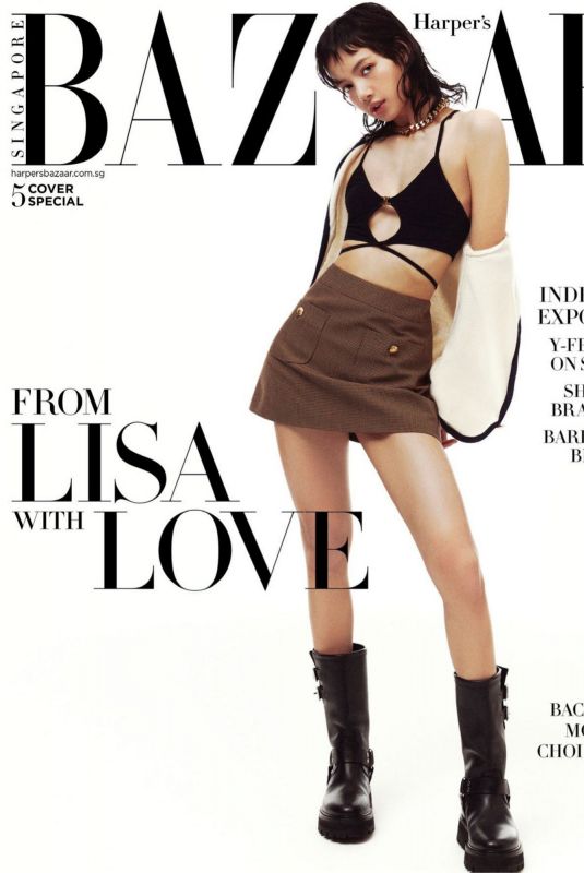 LISA in Harper’s Bazaar Magazine, Singapore March 2023