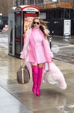 LIZZIW CUNDY Leaves TV Studios in London 03/08/2023