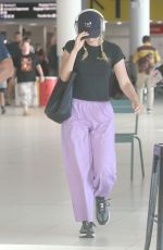 LORDE Arrives at Perth Airport 03/17/2023