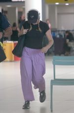 LORDE Arrives at Perth Airport 03/17/2023
