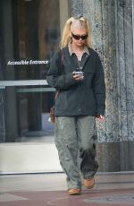 LOREN GRAY Leaves Emily Ratajkowski Podcast Studio in New York 03/17/2023