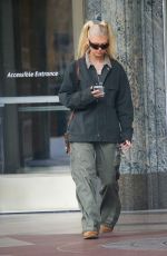LOREN GRAY Leaves Emily Ratajkowski Podcast Studio in New York 03/17/2023