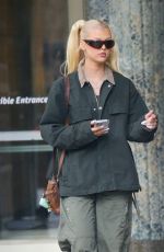 LOREN GRAY Leaves Emily Ratajkowski Podcast Studio in New York 03/17/2023