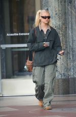 LOREN GRAY Leaves Emily Ratajkowski Podcast Studio in New York 03/17/2023