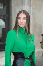 LORENA RAE Arrives at Elie Saab Womenswear Fall/Winter 2023-2024 Show at Paris Fashion Week 03/04/2023