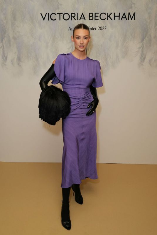 LORENA RAE at Victoria Beckham FW23 Fashion Show in Paris 03/03/2023